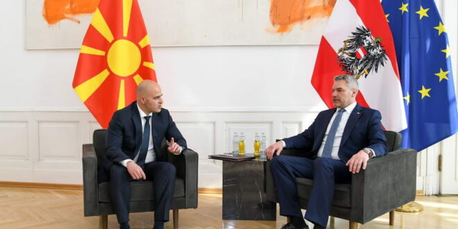 Ковачевски-Нехамер: Северна Македонија и Австрија се силни економски партнери, имаме огромна поддршка за евроинтеграцискиот процес